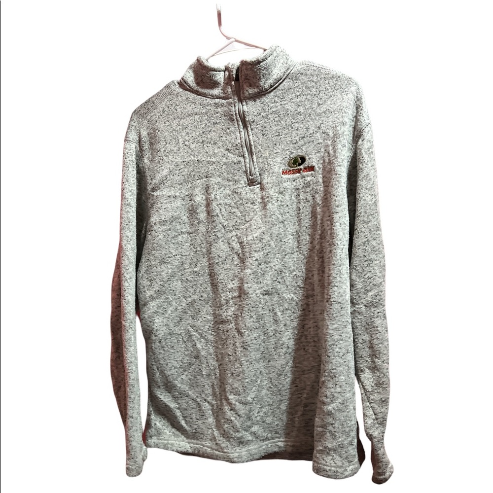 Mossy Oak Grey Pullover Mens Jacket Size XL